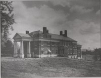 historical photo of UVA Hospital - 1886