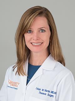 Linda Martin, MD, Interim Chief, University of Virginia Thoracic Surgery Division