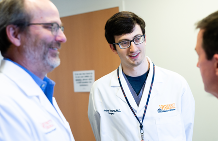 Photo: UVA Medical Student in training
