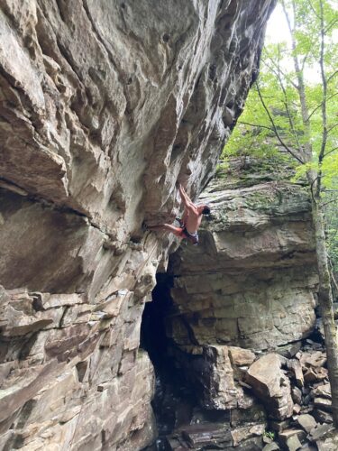 Andrew Hawkins, MD Rock Climbing