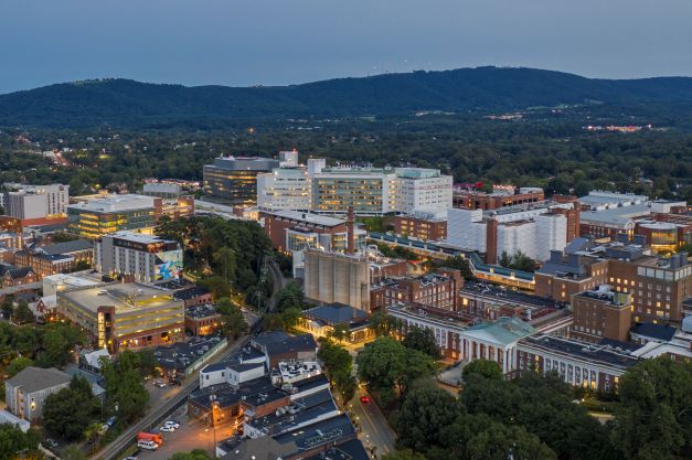 University of Virginia Health System aerial